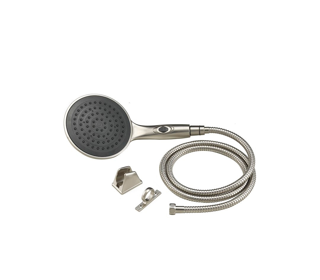 DURA FAUCET LUXURY 6' RAIN SHOWER WAND & HOSE K [DF-SA434K-SN]