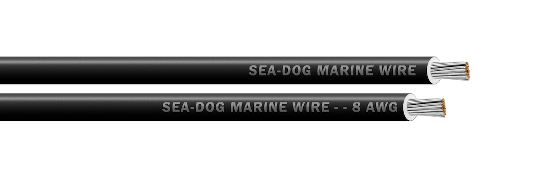SEA DOG 8 AWG BLACK 100FT PRIMARY WIRE [8008012]