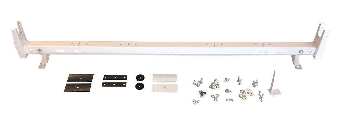 TRAILFX VAN RACK 1 BAR NON RG MOUNT WHITE [FCLR007W]