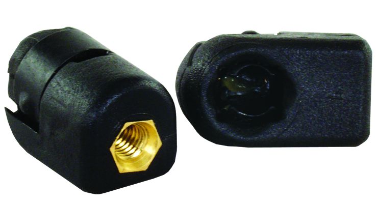 JR PRODUCTS GS END FIT W/STEEL SPRING [EF-PS30]