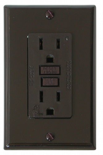 VALTERRA LLC GFI RECEPTACLE W/LIGHT - [DG15BVP]