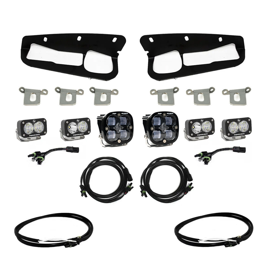 BAJA DESIGN WITH S2 SPORT/ DRIVING COMBO PAIR; [447761UP]