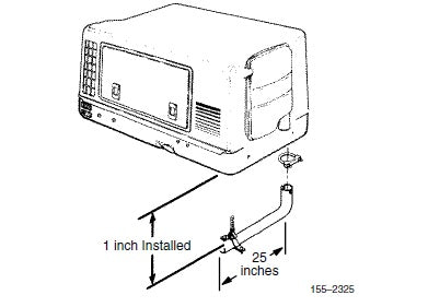 CUMMINS NW ONAN EXHAUST TUBE KIT [155-2325]