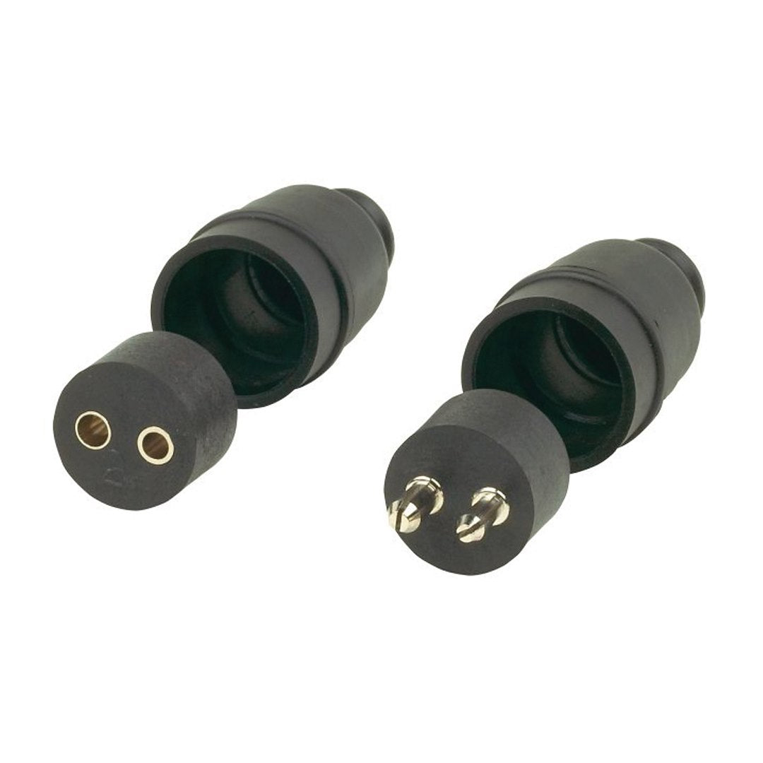 HUSKY TOWING CONNECTOR  2-PIN ROUND [30258]