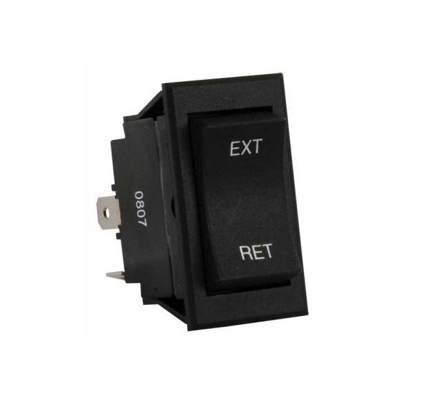 JR PRODUCTS 12V 5WHL/TONGUE JK SW  BK [13635]