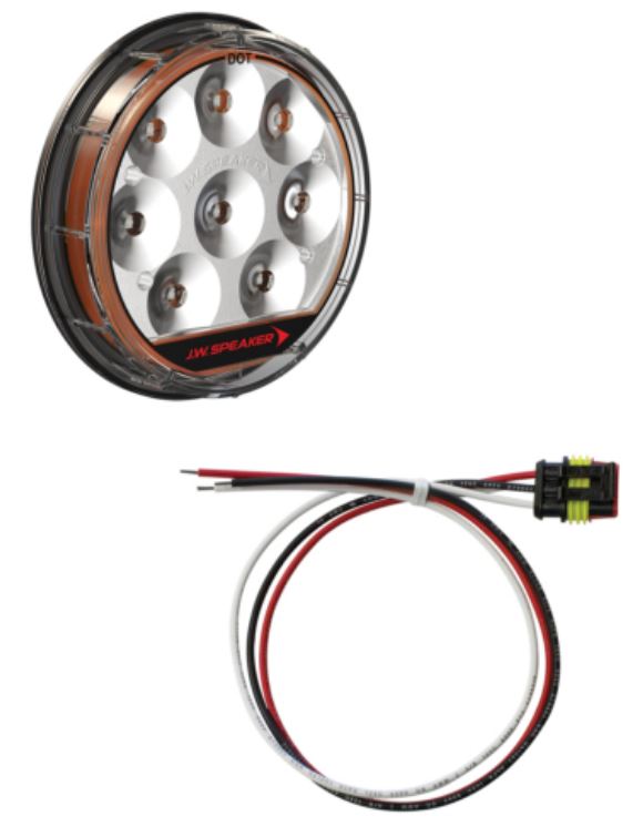 JW SPEAKER 234 TURN 12/24V 4'RND DOT HARNESS [0347874]