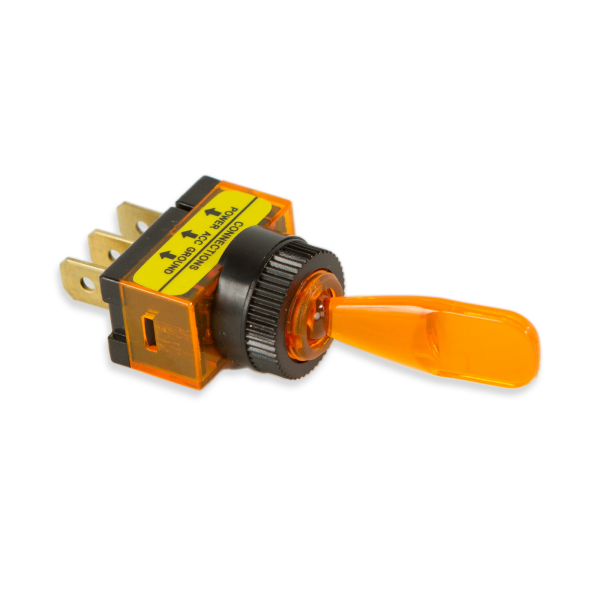 WIRTHCO TOGGLE SWITCH-20A-AMBER [20502]