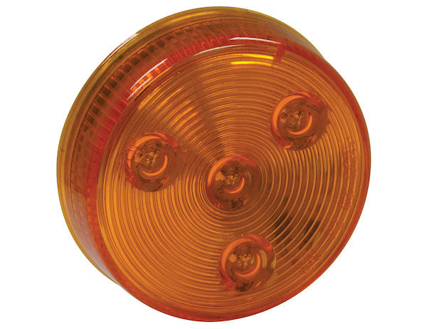 BUYERS PROD LIGHT 2.5RD MARKER 4LED AMBER 10 PC [5622525]
