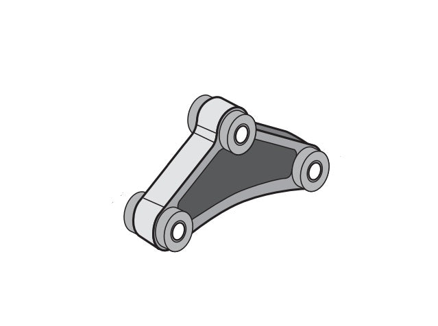DEXTER AXLE EQUALIZER  BUSHED  DE  2.88 HI FOR [013-122-02]