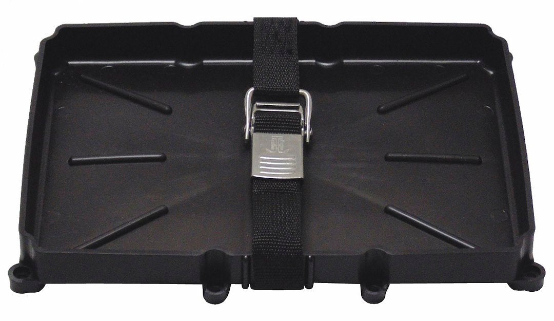 T-H MARINE 24 SERIES BATTERY TRAY W/ SS STRAP [NBH-24-SSC-DP]