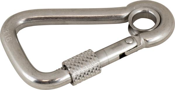 SEA DOG SS LOCKING ASYM SNAP W/EYE 4-3 /4' [150128]