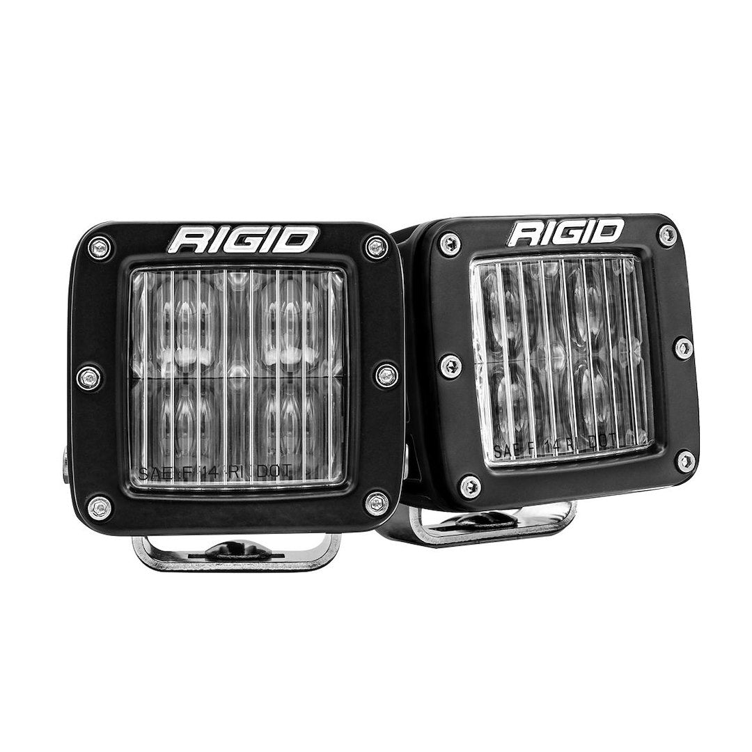 RIGID IND D-SERIES PRO SAE FOG WHITE PAIR [504815]