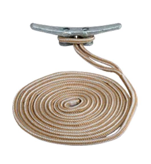 SEA DOG DOUBLE BRAIDED NYLON DOCK LINE [302110015G/W-1]