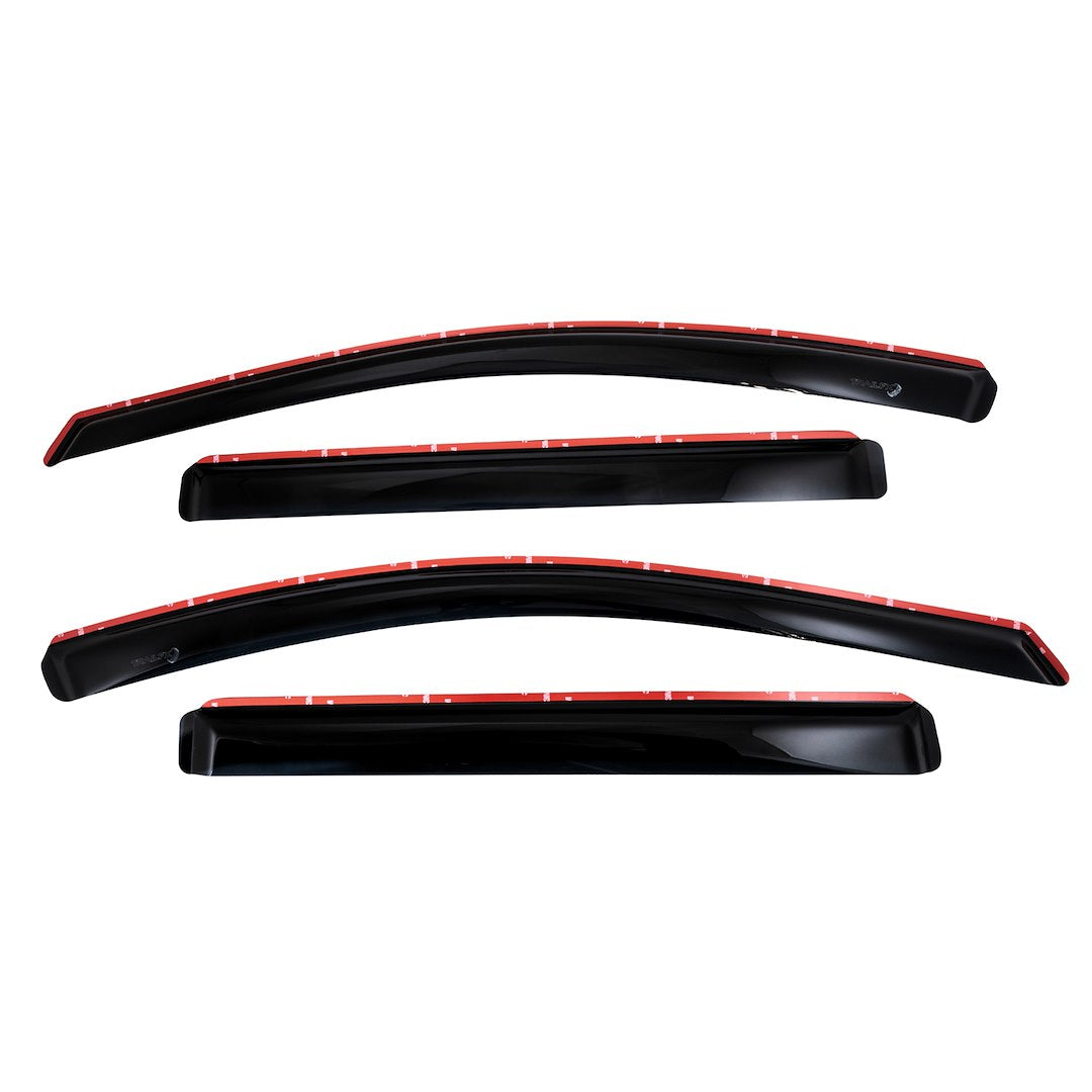 TRAILFX TFX INCHANNEL WNDW VENTS SMOKE 4PC [4812IC]