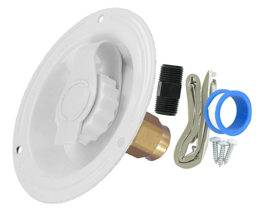 VALTERRA LLC INLET REC MTL LF WHT 1/CD [A01-0176LFVP]