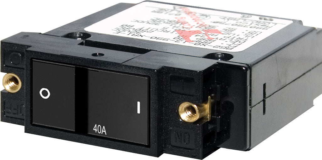 BLUE SEA CIRCUIT BREAKER SC1 FLAT ROCKER 40A [7407-BSS]