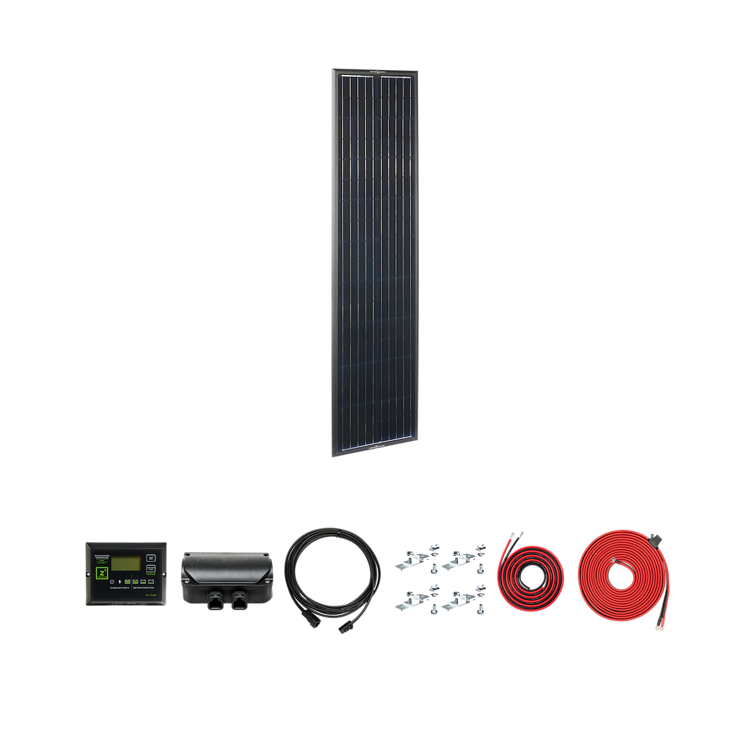ZAMP SOLAR OBSIDIAN  SERIES 90 WATT DELUXE KIT [KIT1034]