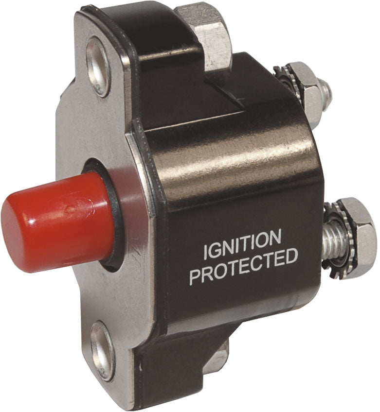 BLUE SEA CIRCUIT BREAKER PUSH BUTTON MD 40A [2141-BSS]
