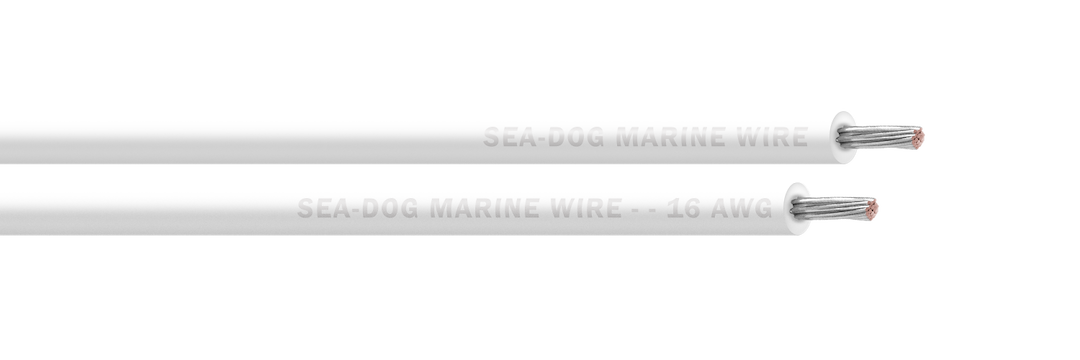 SEA DOG 16 AWG WHITE 100FT PRIMARY WIR E [8016052]