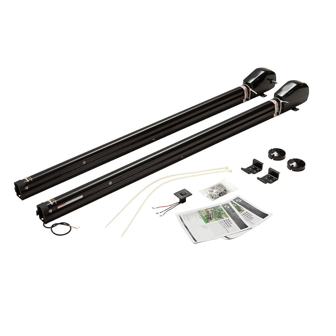 LIPPERT COMP SHORT 12V UNIVERSAL HW BLACK [2023052355]