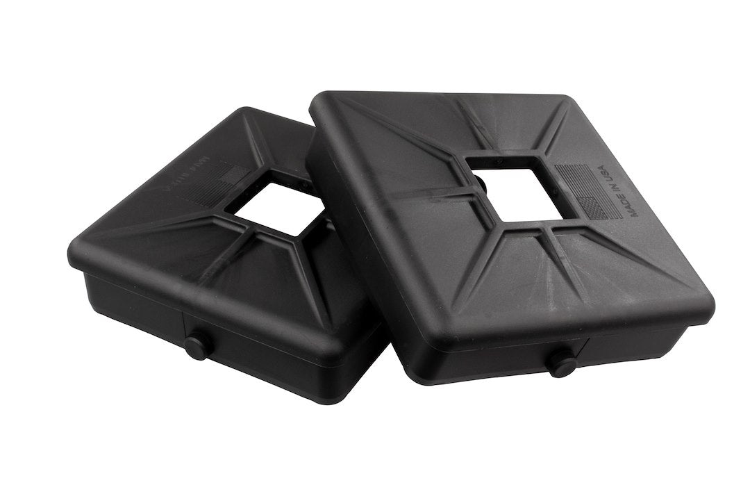 JR PRODUCTS 4'RUBBER BMPR PLUG W/TABS [208-A]