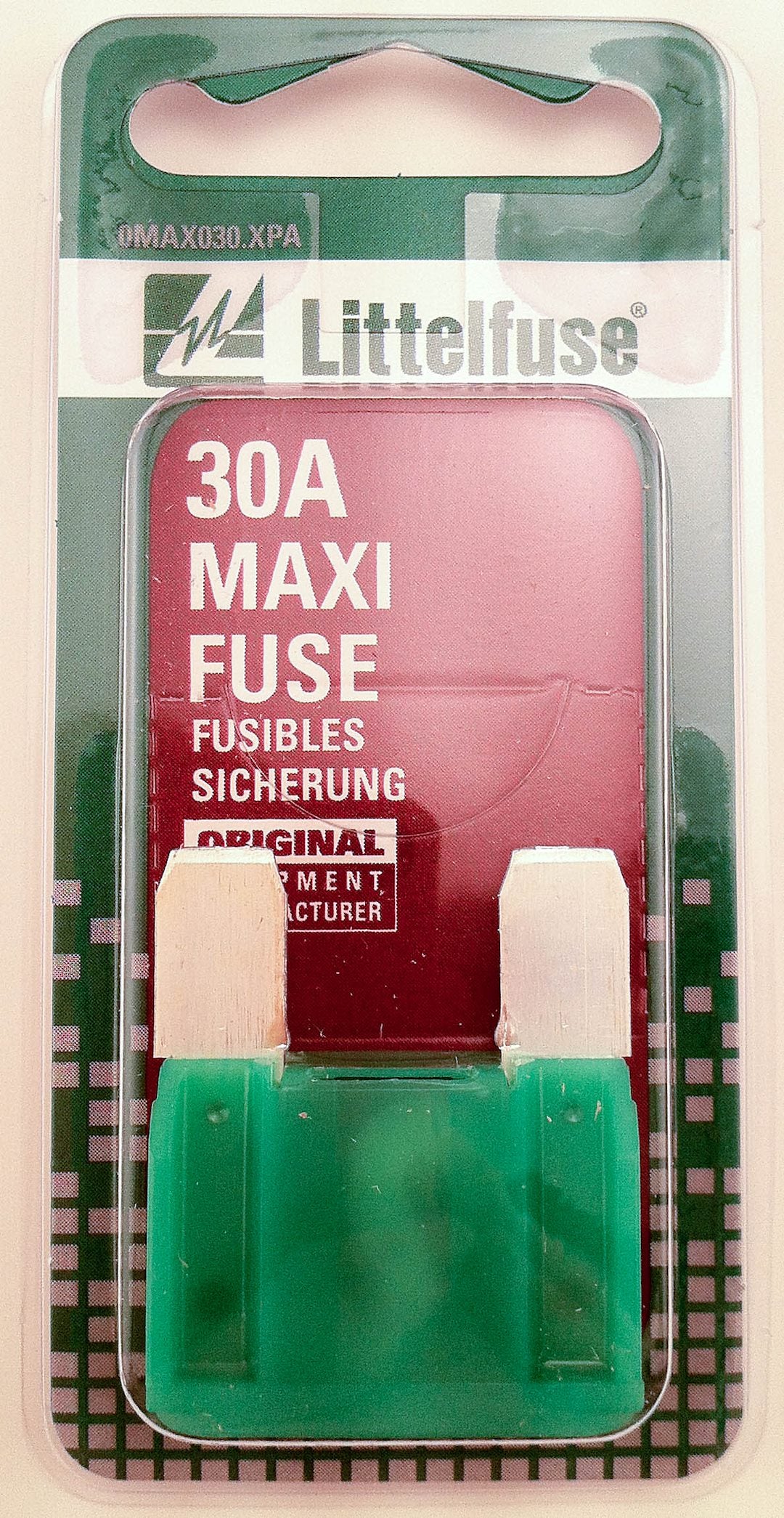 LITTELFUSE MAXIFUSE 5 CDS/PACK 30A [MAX30BP]