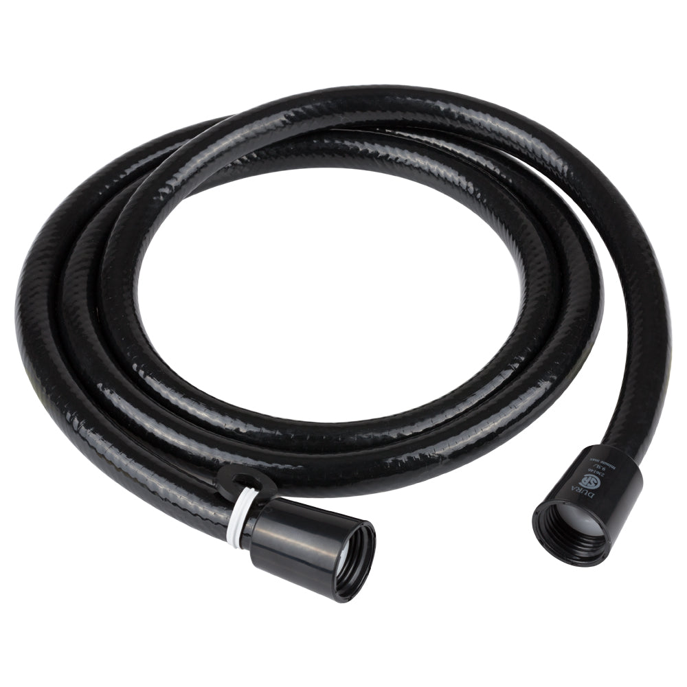 DURA FAUCET 60'VINYL SHOWER HOSE BLK [DF-SA230-BK]