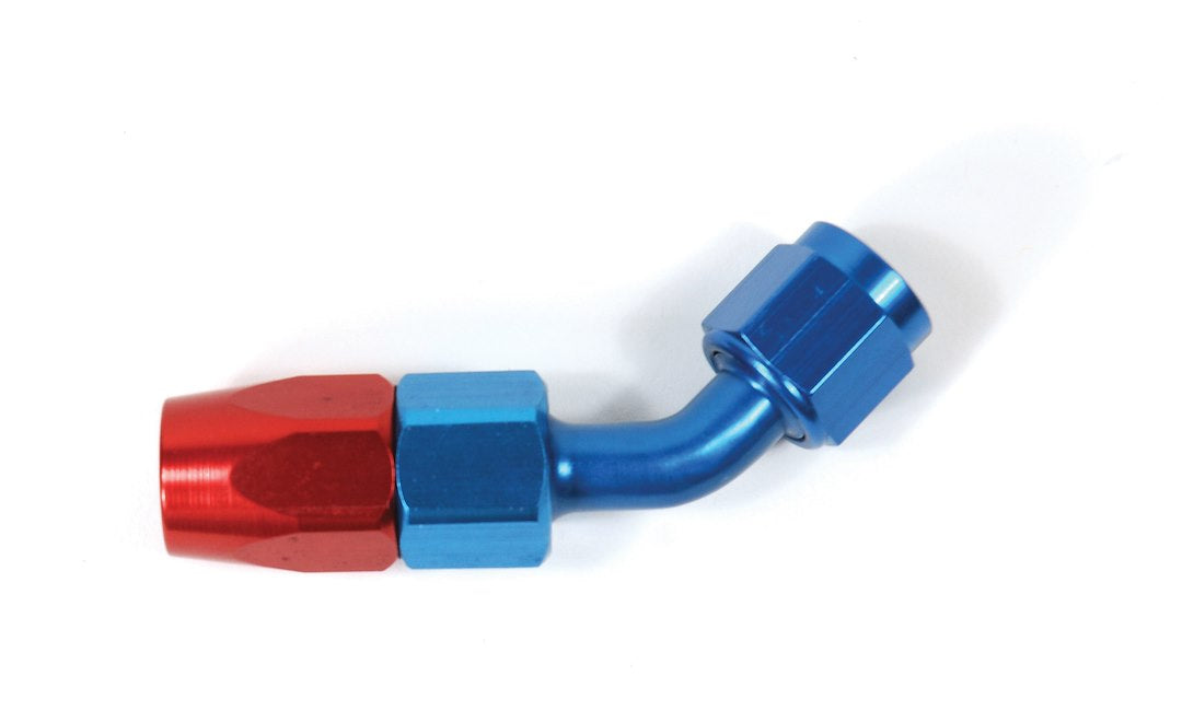 SPEEDFX -8AN X 45  R/B HOSE END [510845]