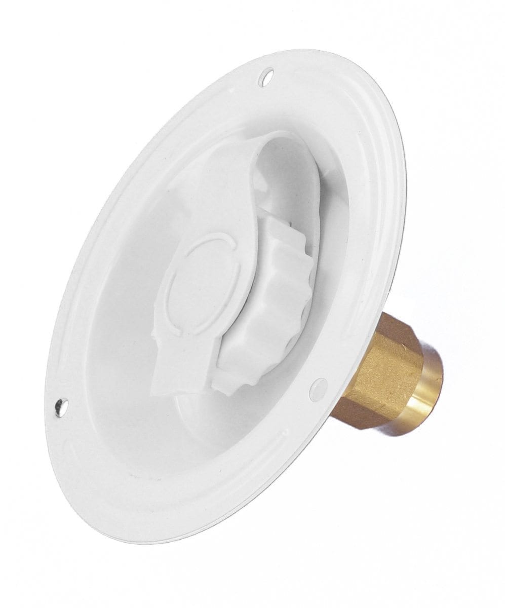 VALTERRA LLC INLET REC. METAL LF WHT [A01-0176LF]