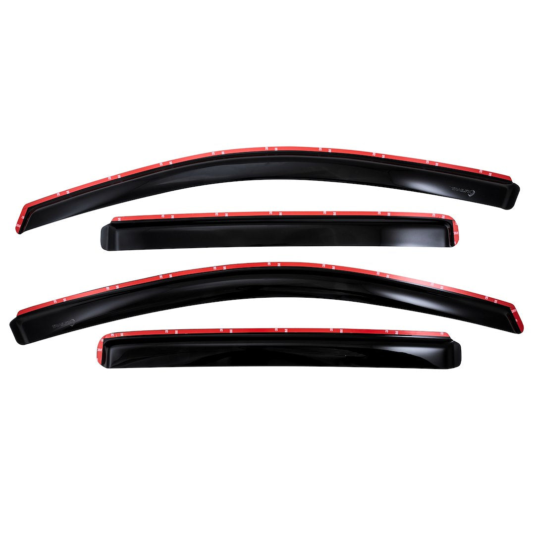 TRAILFX TFX INCHANNEL WNDW VENTS SMOKE 4PC [4977IC]