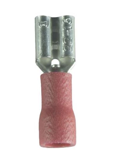 WIRTHCO 22-18AWG  .187 FEMALE QUICK DISCO [80276]