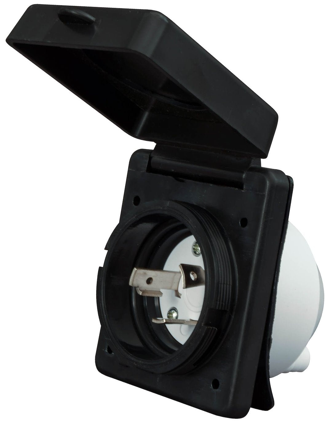 VALTERRA LLC 30A INLET  BLACK  CARDED [A10-30INBKVP]