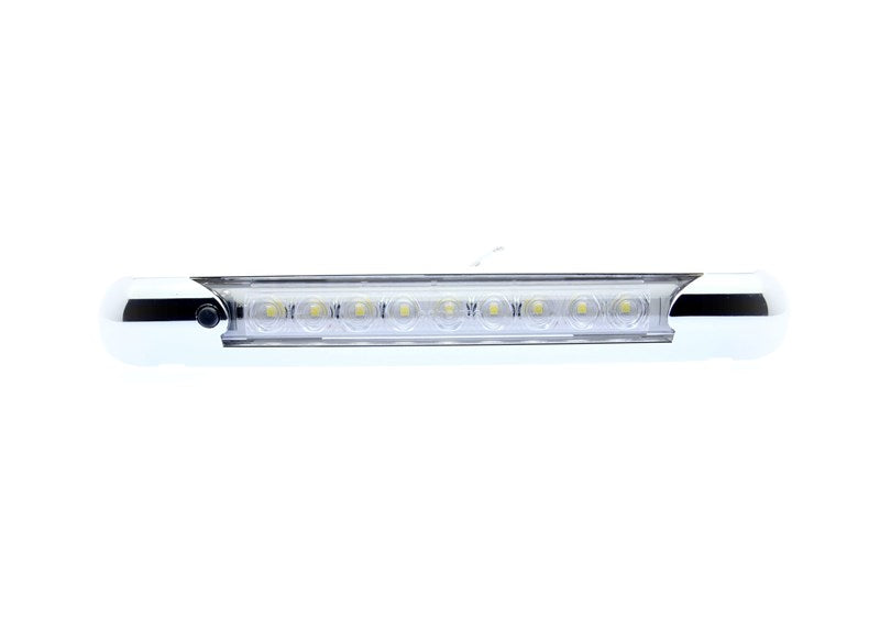 OPTRONICS LED 11IN STRP;12V;CLR;W/SWTCH CRME [ILL70CCSBAWN]