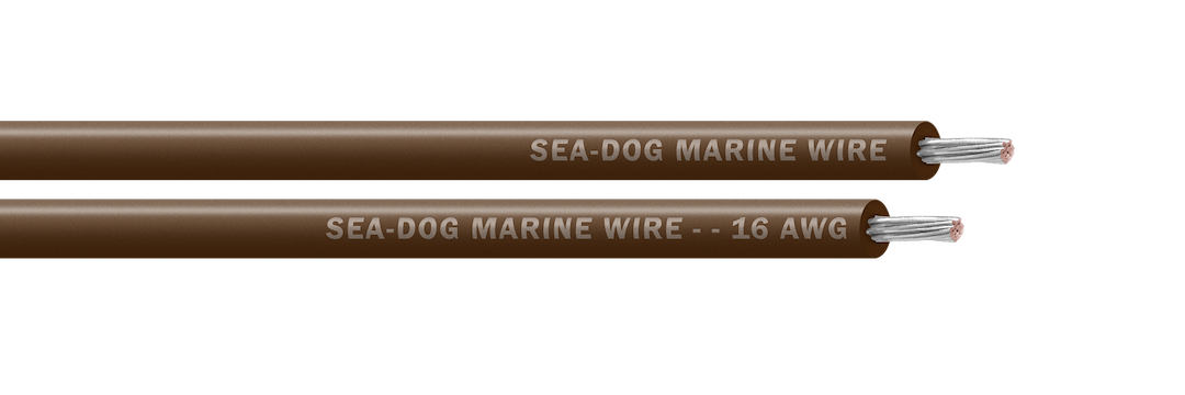 SEA DOG 16 AWG BROWN 100FT PRIMARY WIR E [8016072]
