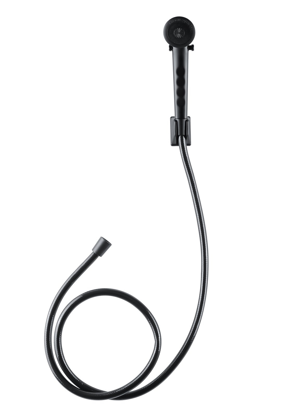 DURA FAUCET RV SHOWER HEAD & HOSE - MATTE BLACK [DF-SA130-MB]