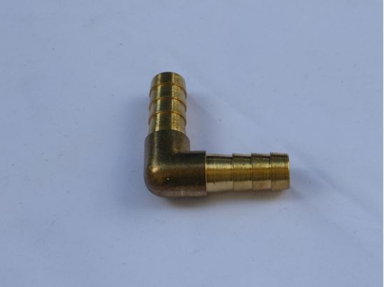 HELIX RACING BRASS BARB/BARB 90DEG. 5/16'(8MM) [053-2450]
