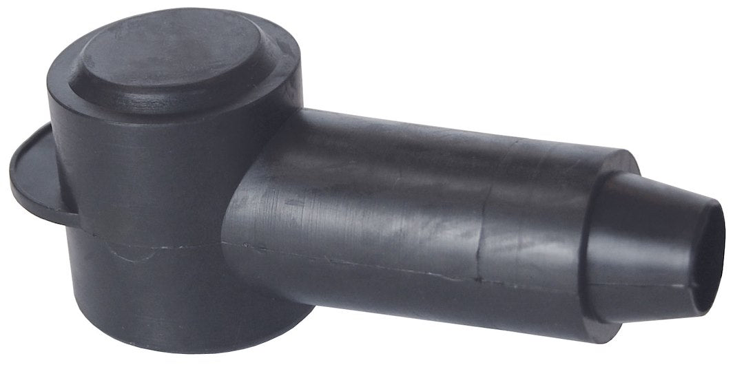 BLUE SEA CABLECAP .475 X.130 STUD BLK [4009-BSS]