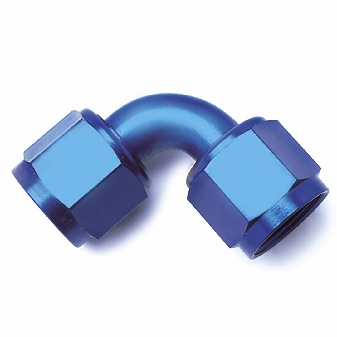 SPEEDFX -8AN 90  BLU SWIVEL COUPLER [560890]