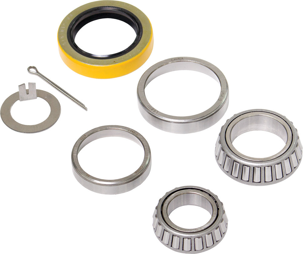 DEXTER AXLE 3.5K BEARINGS & SEAL KIT W/COTTER P [K71-717-00]