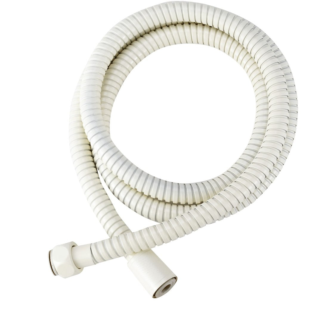 DURA FAUCET 60' SS RV SHWR HOSE BISQUE PARCHMNT [DF-SA200-BQ]