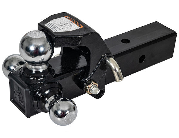 BUYERS PROD TRIBALL HITCH W/PINTLE BLACK 2.5IN [1802280]