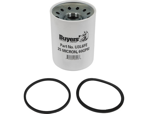 BUYERS PROD ELEMENT FILTER 25 MIC 60 GPM [U3L6FE]