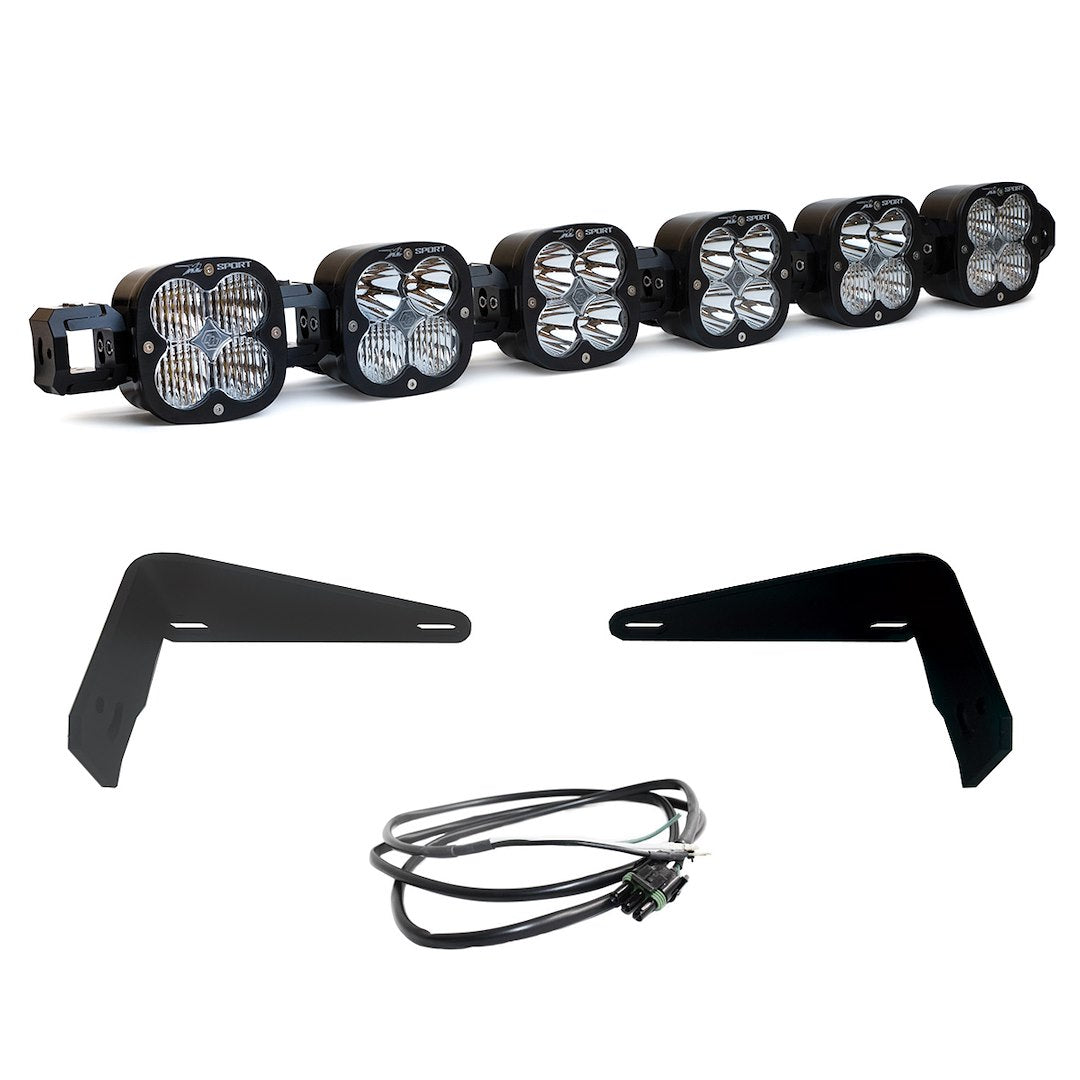 BAJA DESIGN 6 LIGHTS; FOR STEEL BUMPER; UPFITTE [447750UP]