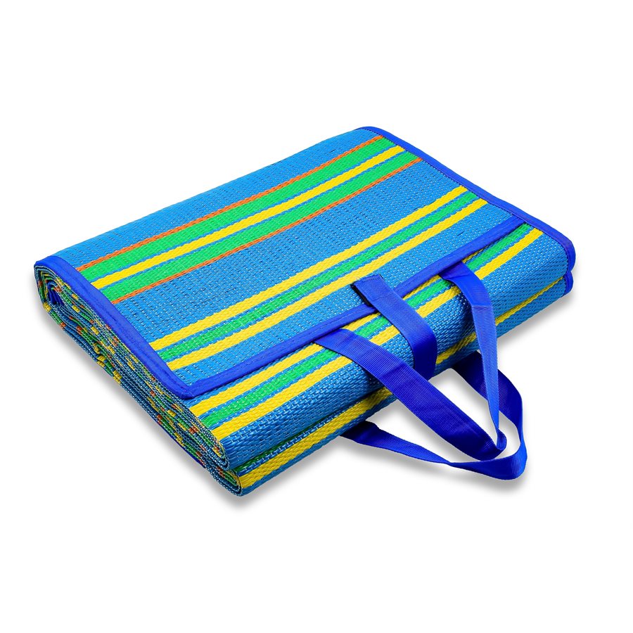 CAMCO HANDY MAT W/STRAP  BLUE/G [42814]