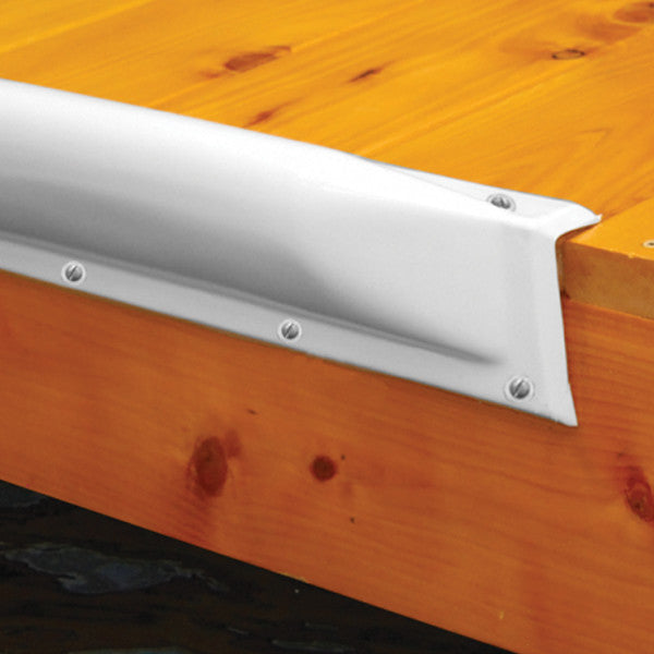 TAYLOR MADE DOCK BUMPER-STRAIGHT WHITE 18' [46082]