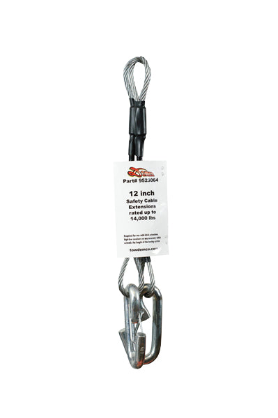 DEMCO SAFETY CABLE 12' EXT KIT [9523064]