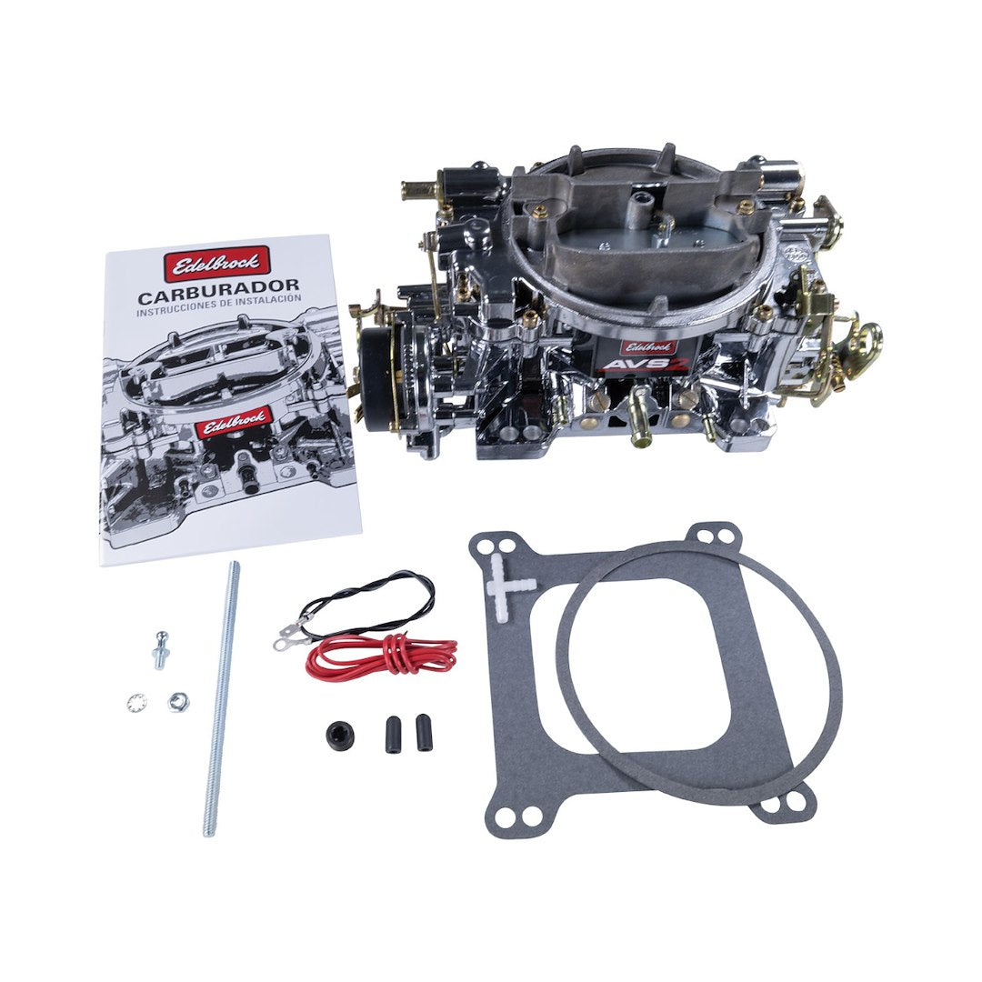 EDELBROCK CARB  AVS2  ANNULAR BOOSTER  500 CF [1901-CP]