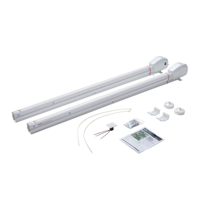 LIPPERT COMP AWNING ARMS ELEC. WHITE 63' [2023052357]