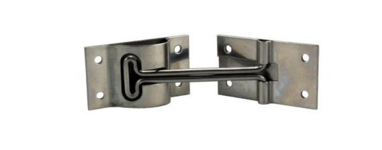 JR PRODUCTS 4' SS T-STYLE DOOR HLDR [10515]