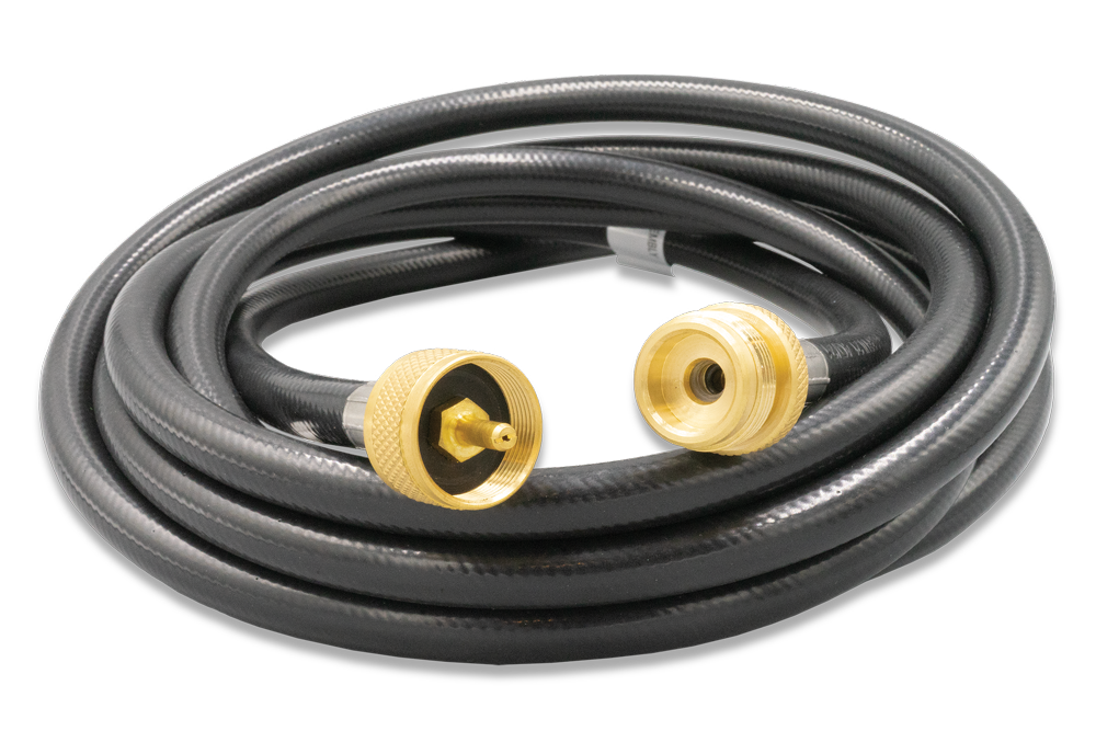 SUBURBAN MFG 24FT QUICK CONNECT RV PROPANE HOSE; [LP-25FMQD24]